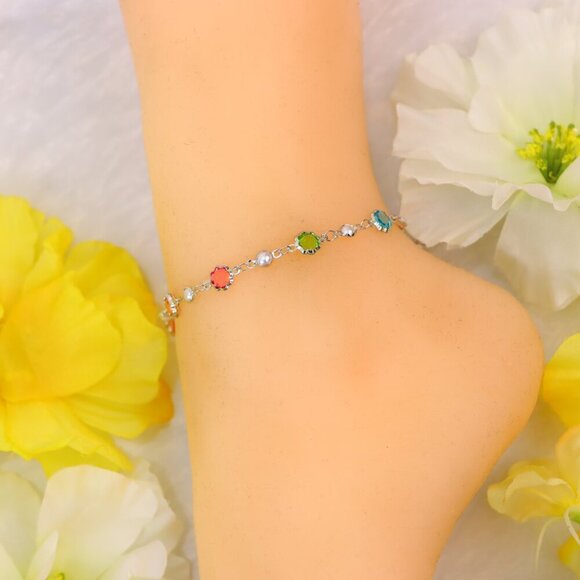 Minimalist Anklet, Sleek & Modern Design, Women’s Fashion, YC110475-A - Picture 7 of 10